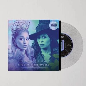 Wicked For Good No Place Like Home Girl in the Bubble Glitter 7" Vinyl IN HAND